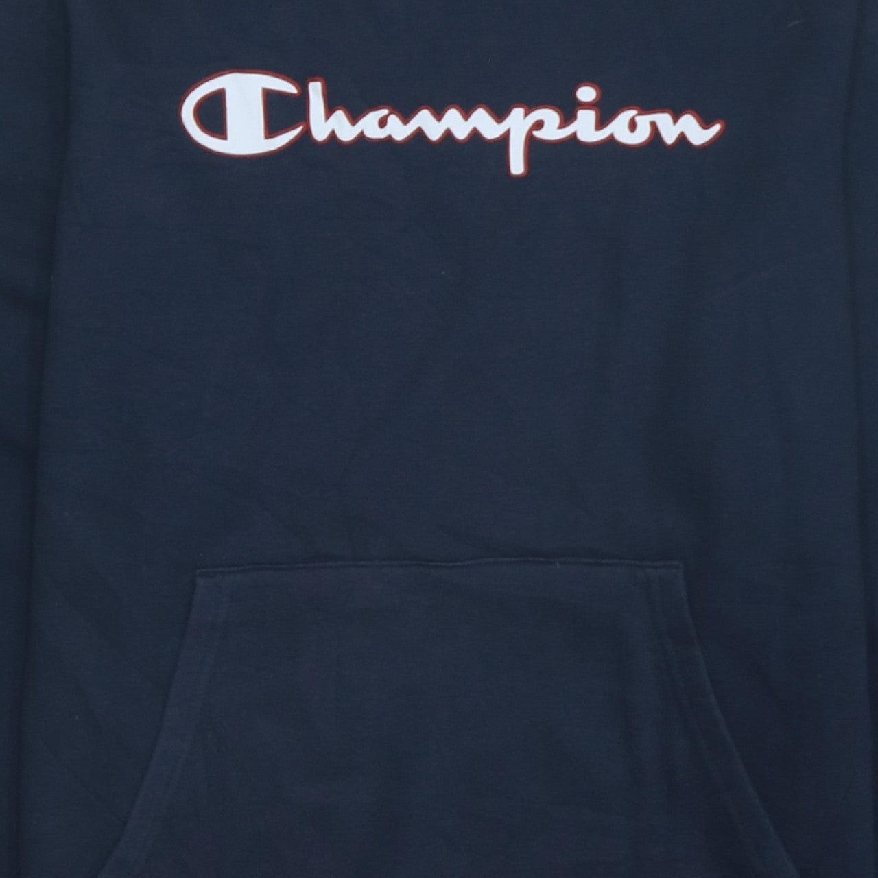 Champion Boys Blue Pullover Hoodie 15-16 Years Logo Fleece Sweatshirt