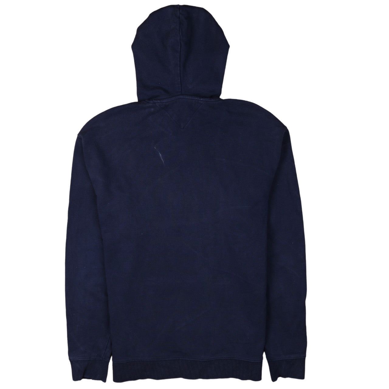 Tommy Jeans Men's Blue XS Pullover Hoodie with Logo Print