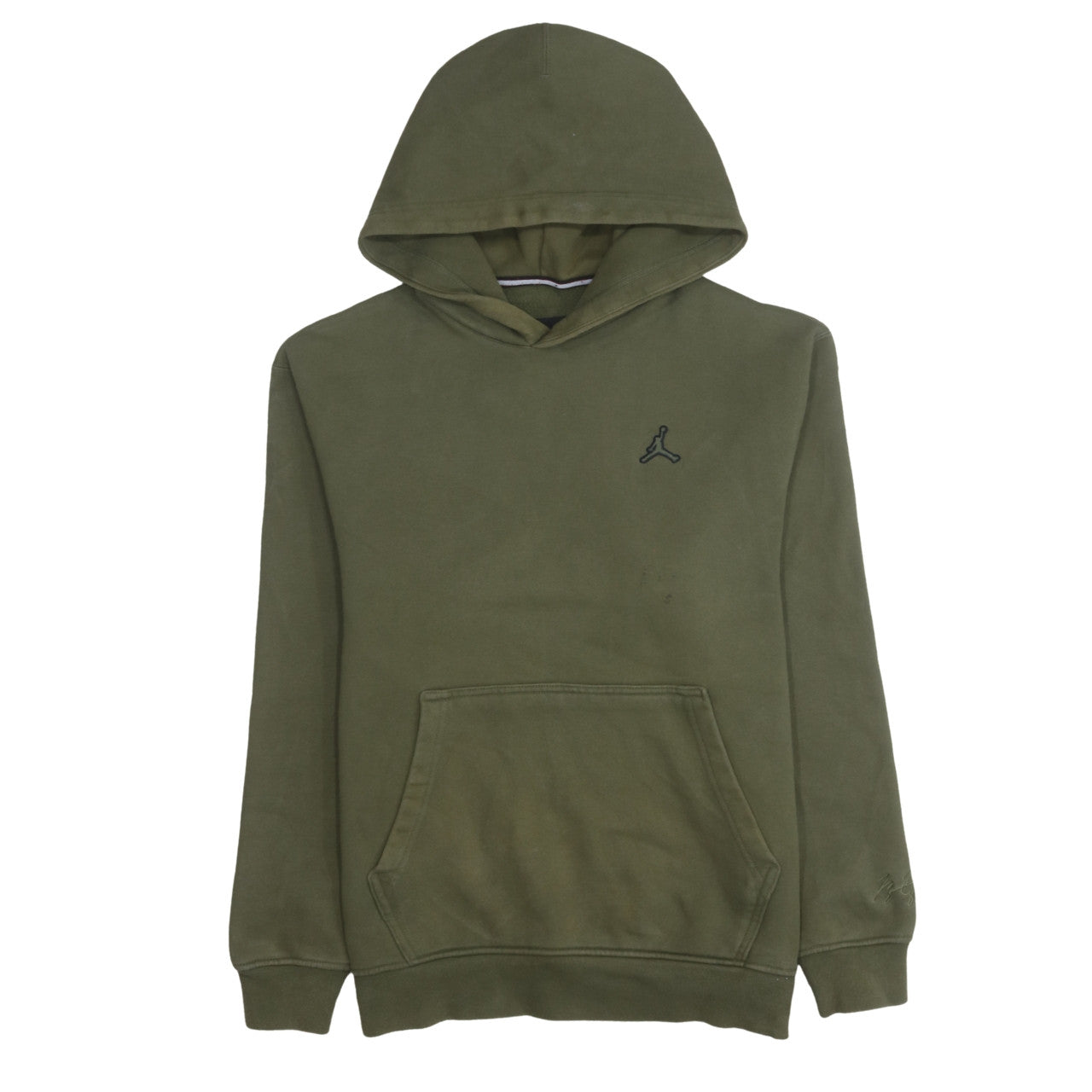 Jordan Men's Green Pullover Hoodie Sweatshirt Size M