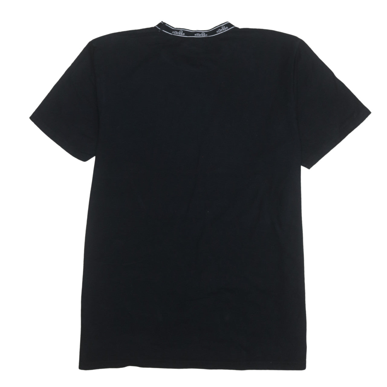 Ellesse Men's Black Short Sleeve Crew Neck Logo T-Shirt Size L