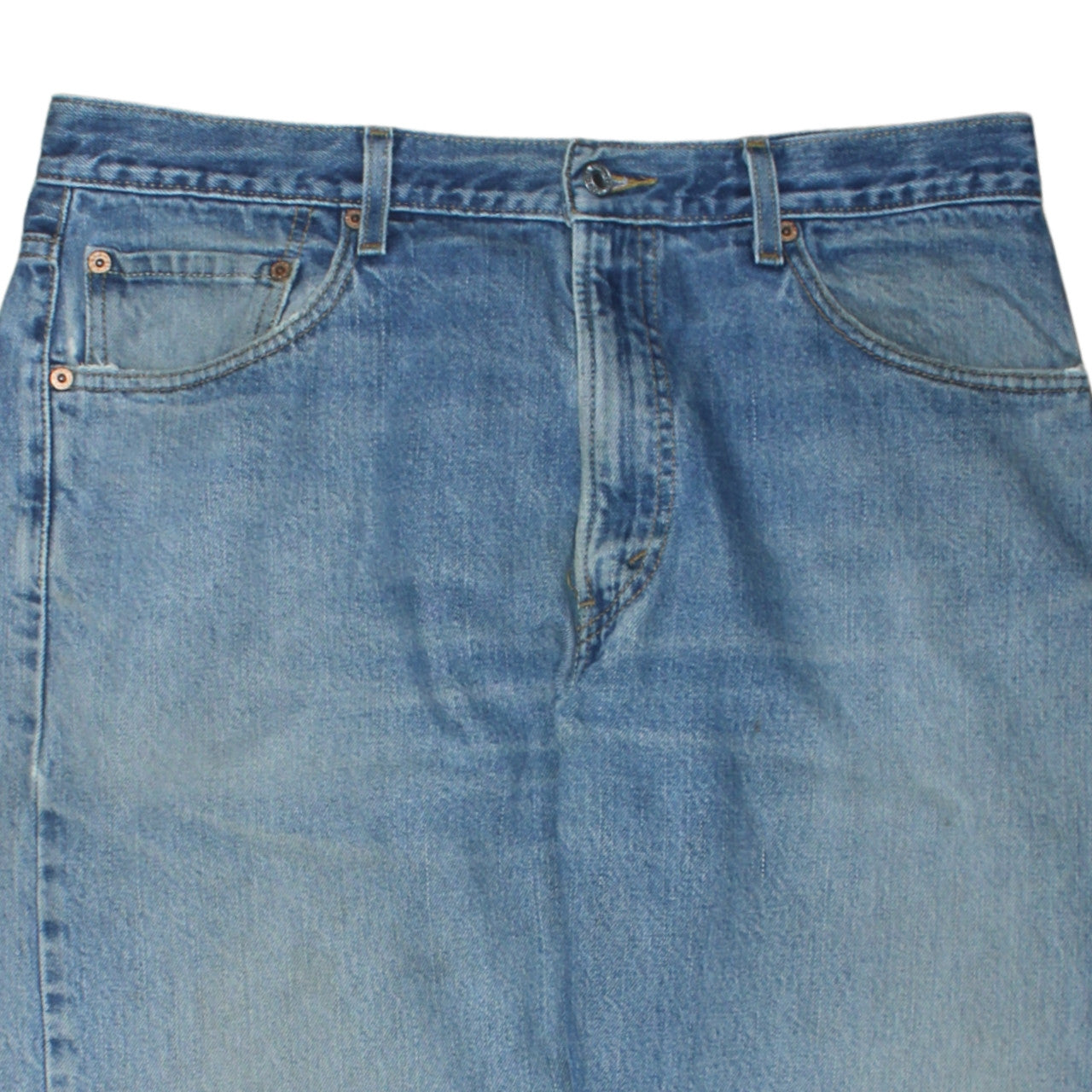 Levi's 505 Men's Blue Regular Fit Straight Leg Jeans W36 L30