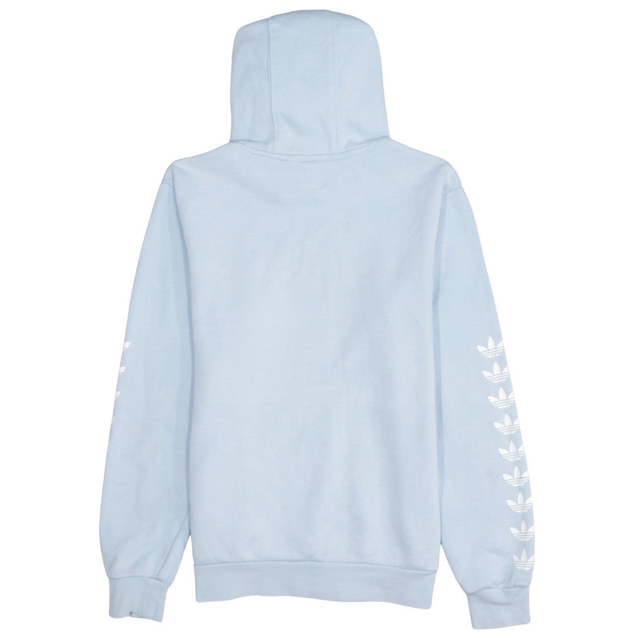 Adidas Girls Blue Pullover Hoodie XL 15-16 Years Logo Hooded Sweatshirt