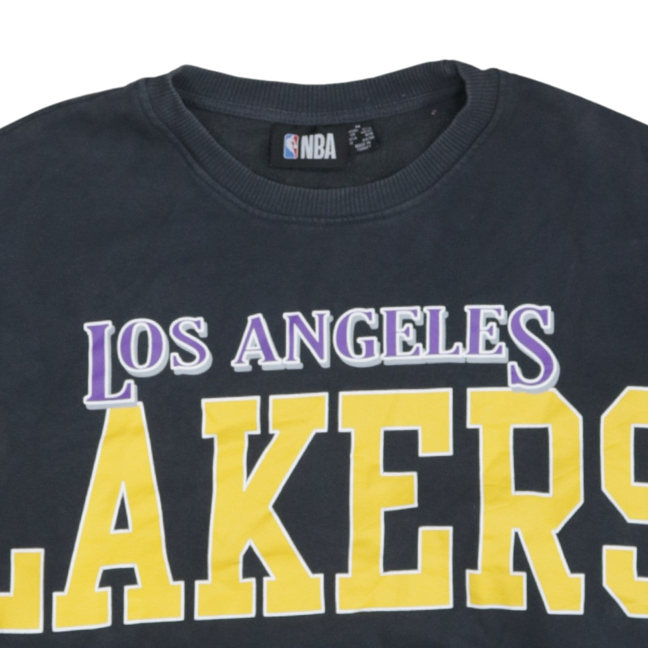 NBA Los Angeles Lakers Womens Black Medium Pullover Sweatshirt
