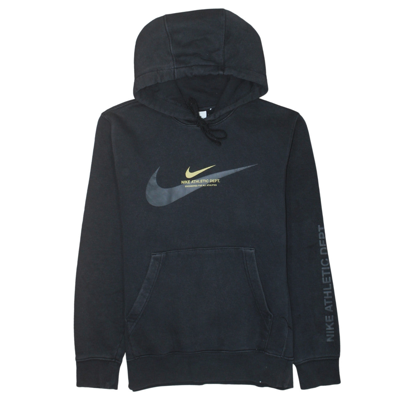 Nike Women Black XS Pullover Hoodie Athletic Dept Cotton Blend