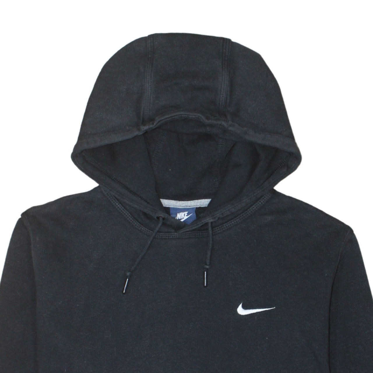 Nike Men's Black Pullover Hoodie L Regular Fit Fleece Sportswear