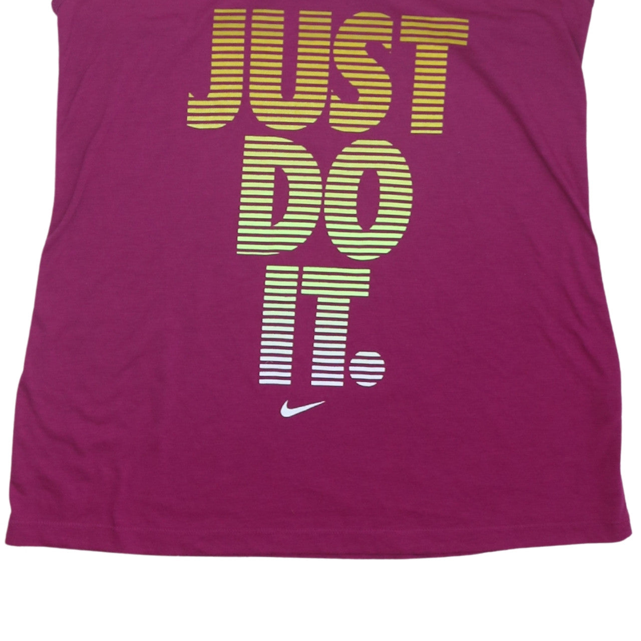 Nike Womens Pink Dri-Fit Racerback Tank Top M Activewear