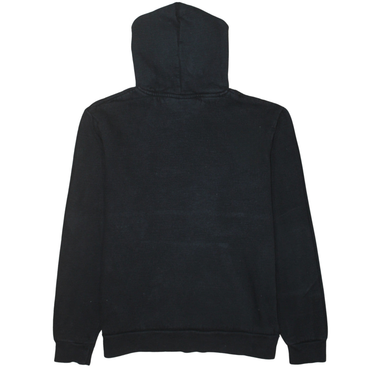 Fila Mens Black Pullover Hoodie S Logo Fleece Sportswear
