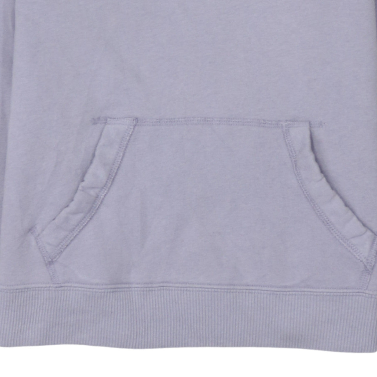 Hollister Women’s Lilac Hoodie Small Pullover Embroidered Logo Cotton Blend