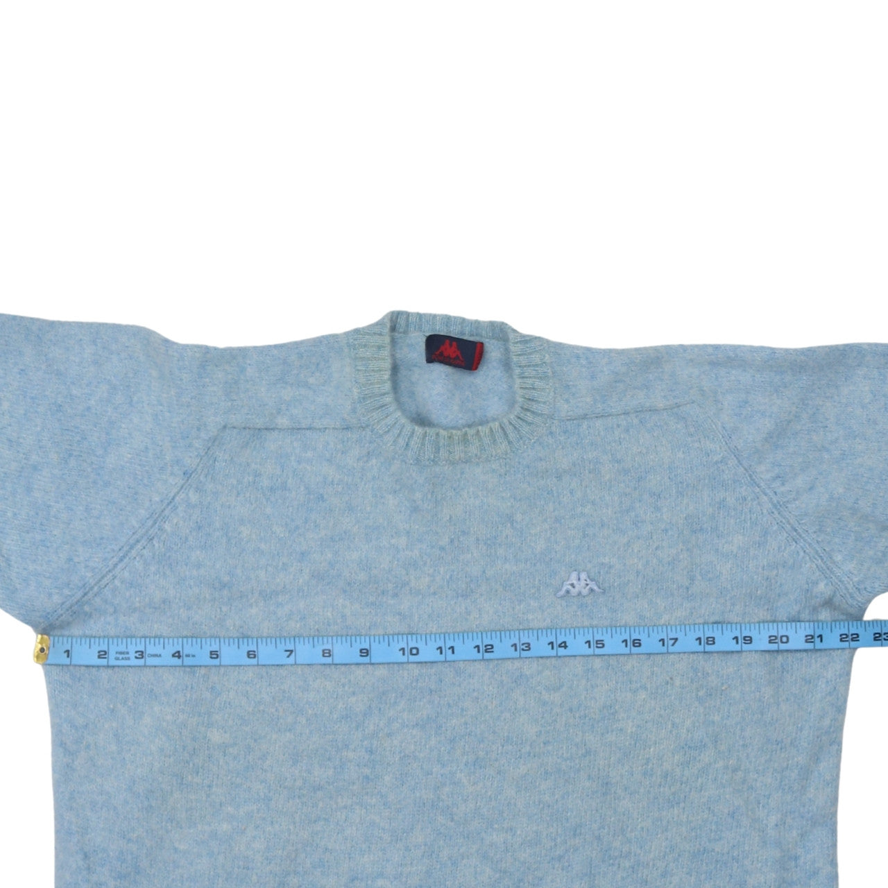 Robe Di Kappa Men’s Blue Wool Crew Neck Pullover Jumper 2XL