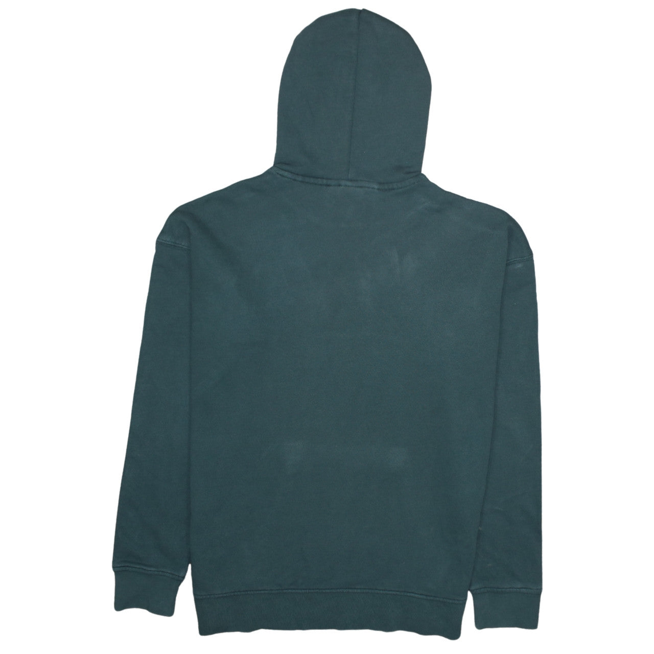 Adidas Womens Green Trefoil Logo Pullover Hoodie Size 10