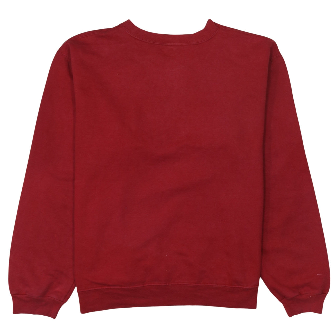 Timberland Mens Red Crew Neck Pullover Sweatshirt XL Classic Fit