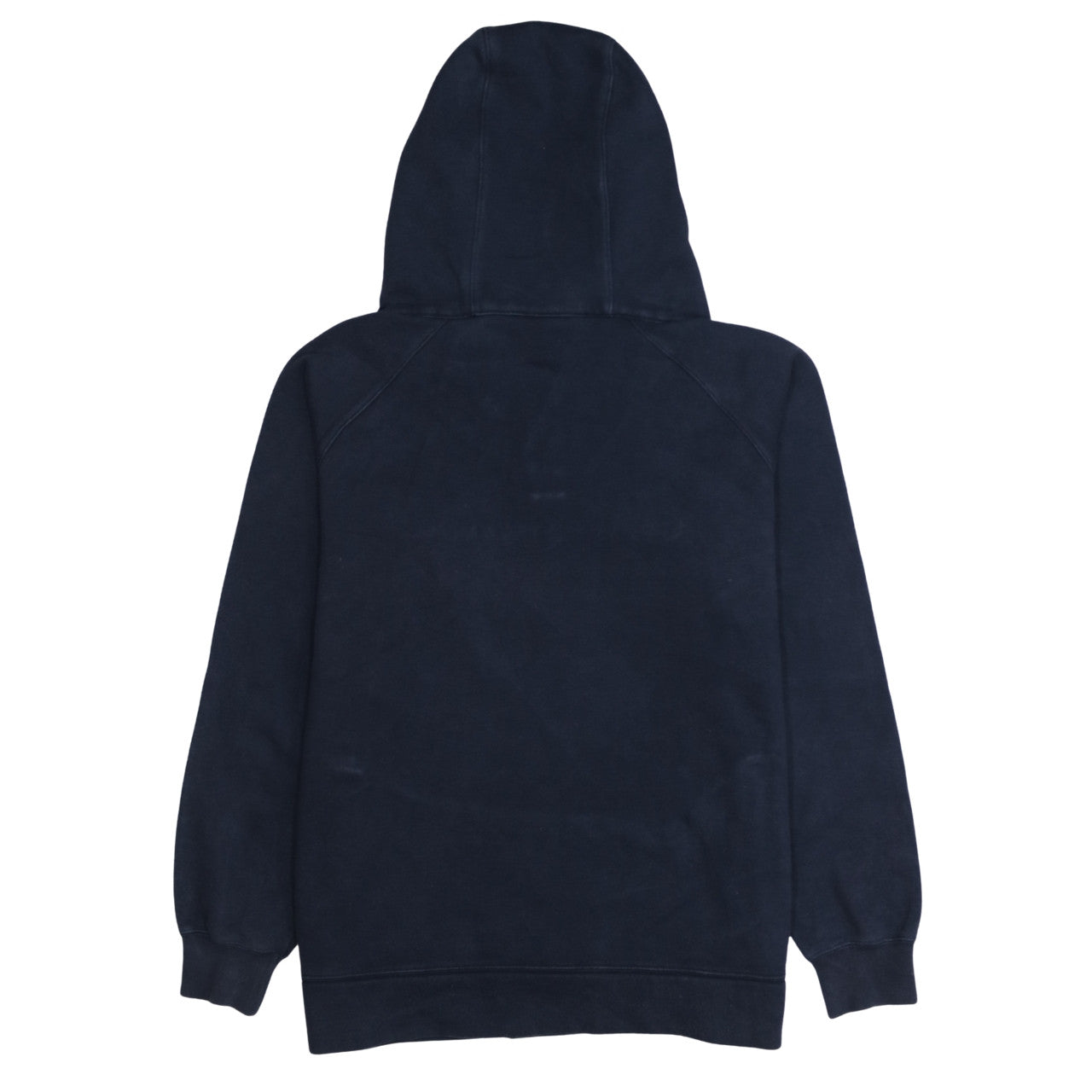 Champion Women Navy Blue 1/4 Zip Hooded Sweatshirt Size L