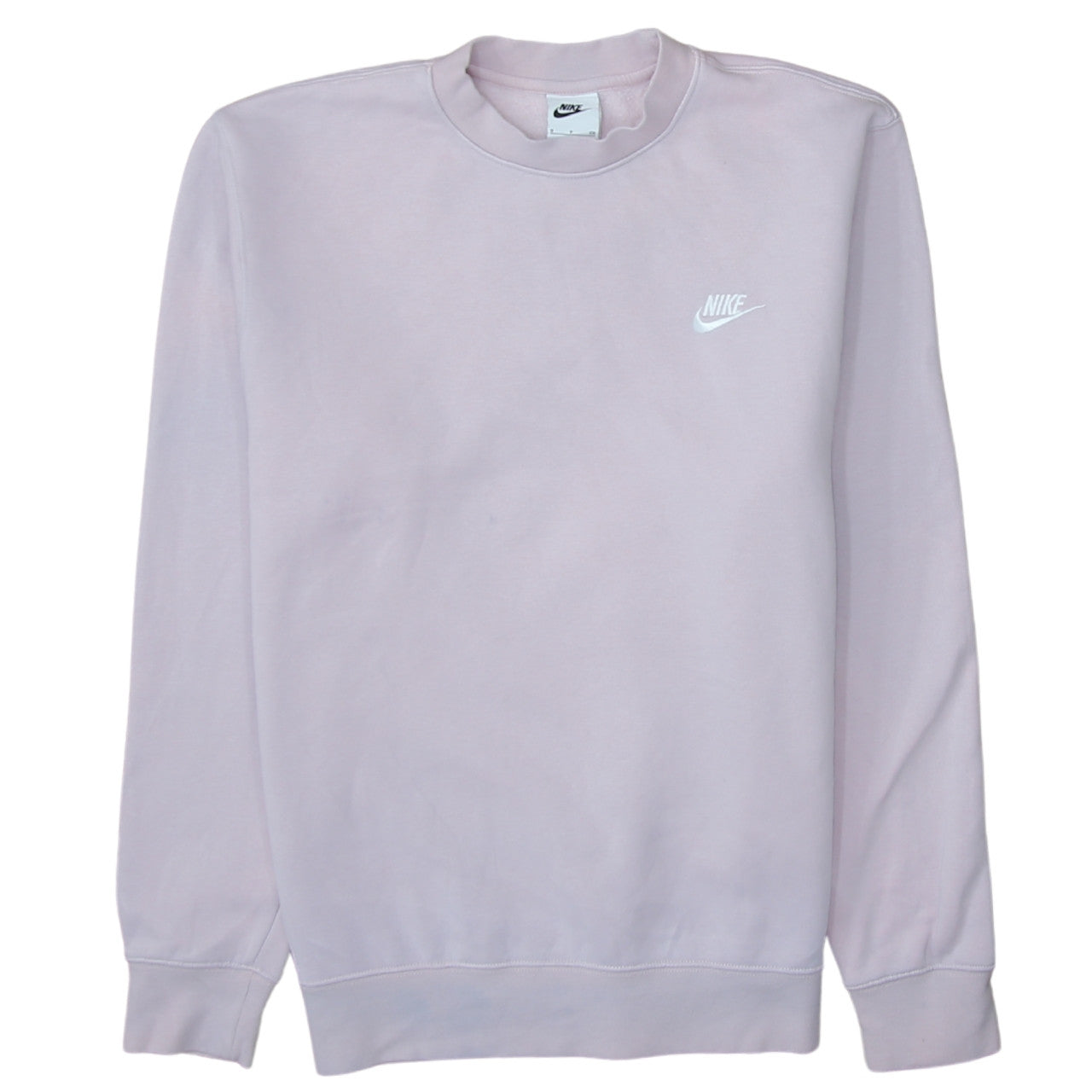 Nike Women's Pink Crew Neck Pullover Sweatshirt Size S