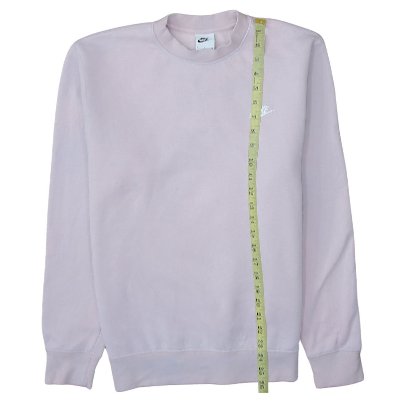 Nike Women's Pink Crew Neck Pullover Sweatshirt Size S