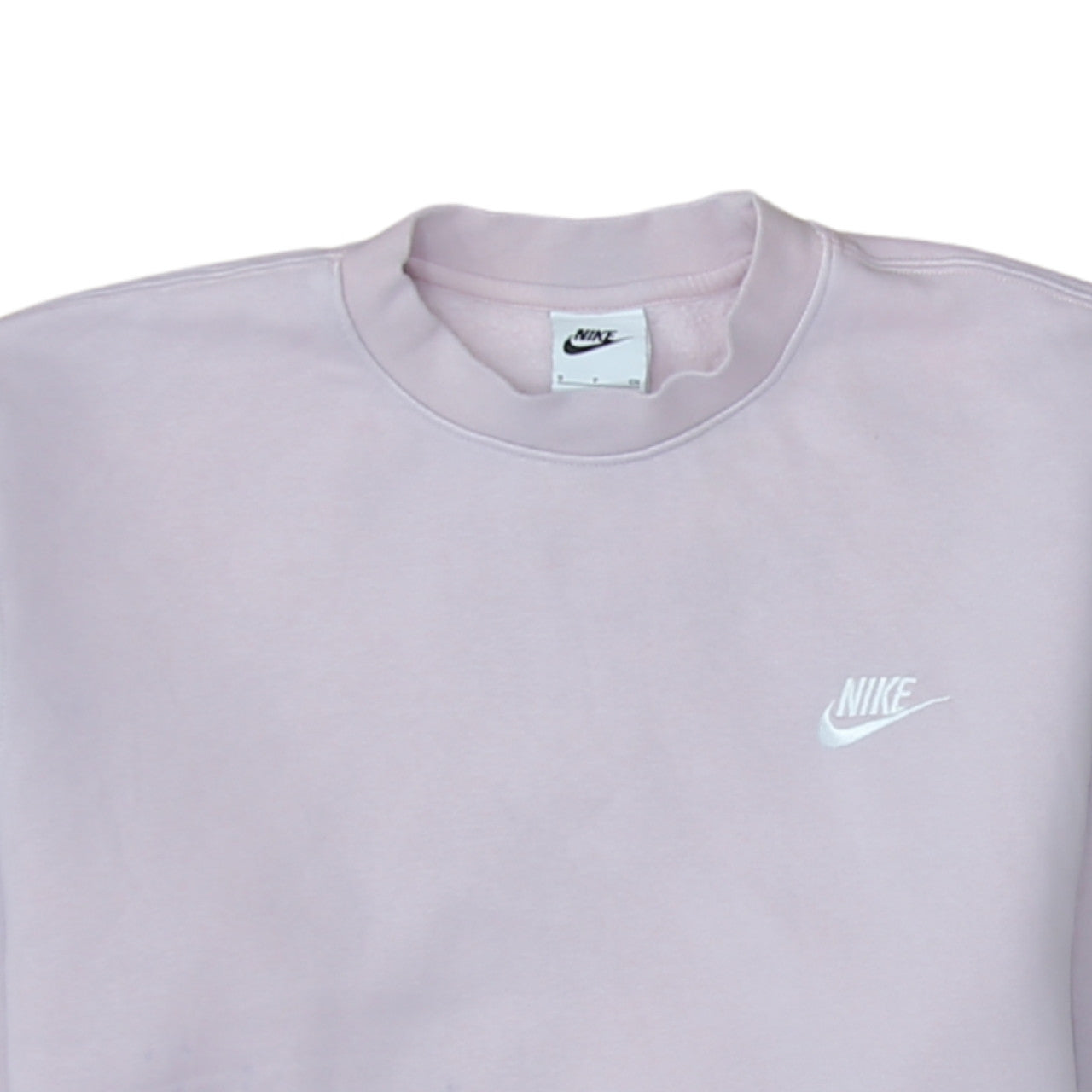 Nike Women's Pink Crew Neck Pullover Sweatshirt Size S