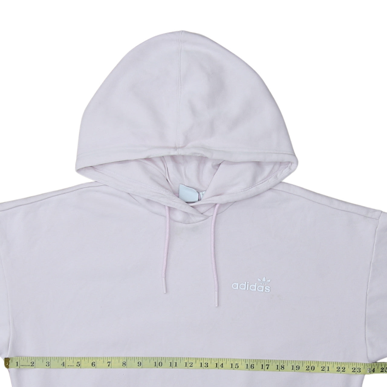 Adidas Women’s Pink Hoodie UK 12 Pullover Kangaroo Pocket Logo Sweatshirt