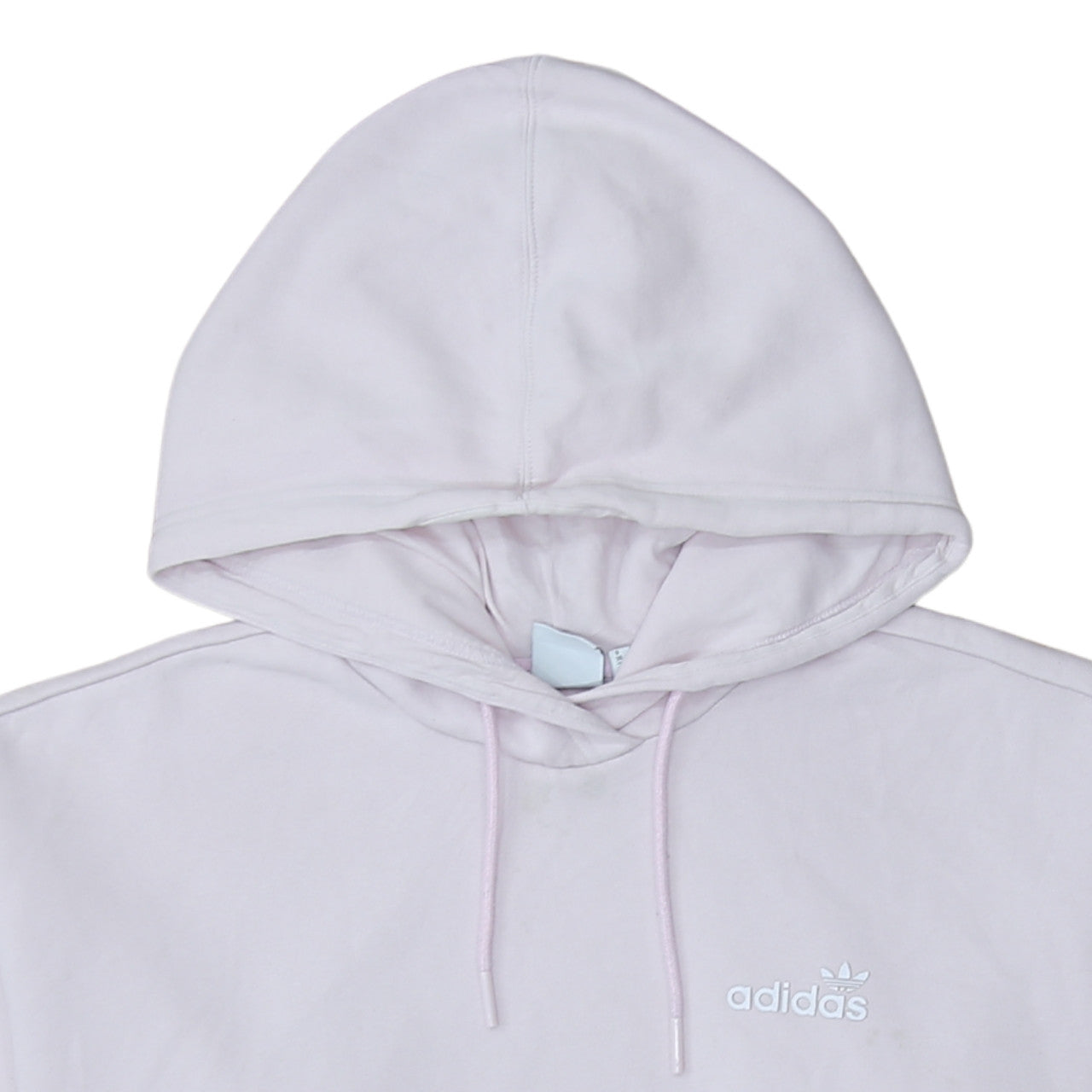 Adidas Women’s Pink Hoodie UK 12 Pullover Kangaroo Pocket Logo Sweatshirt