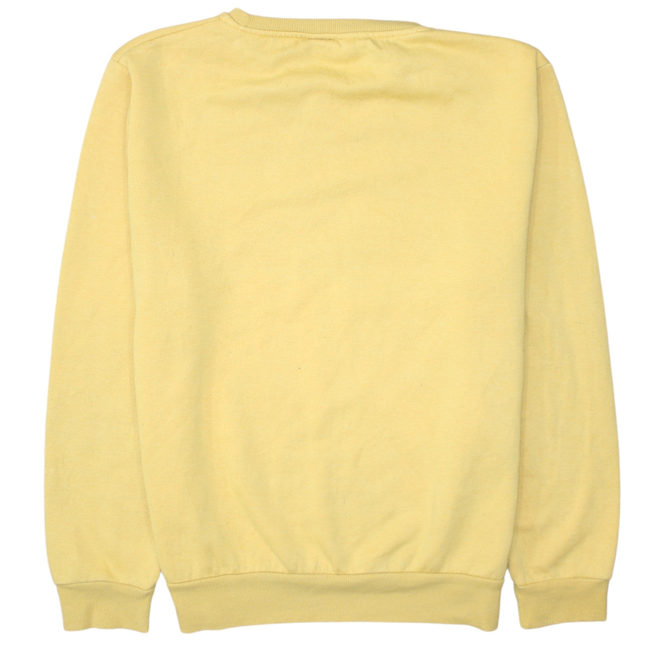 Disney Women's Yellow Mickey Mouse Pullover Sweatshirt Size S