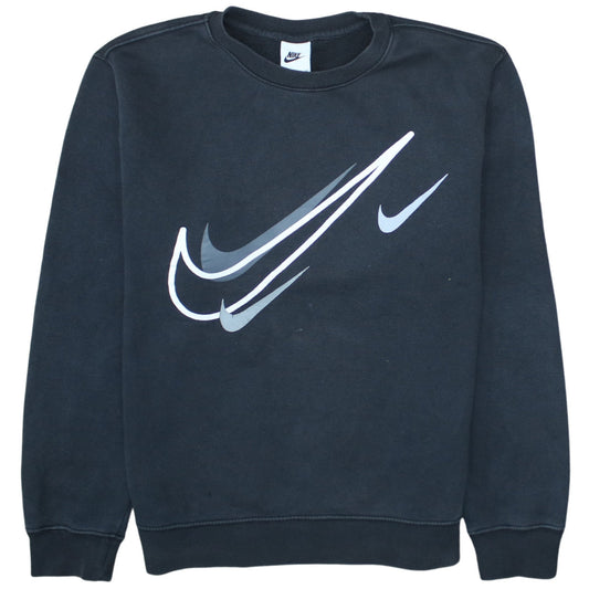 Nike Men's Black Graphic Pullover Sweatshirt Size S