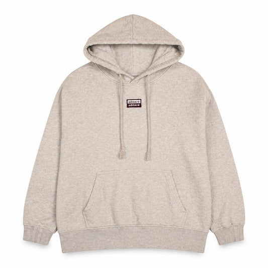 Adidas Women’s Grey Pullover Hoodie Size 8 Regular Fit Casual