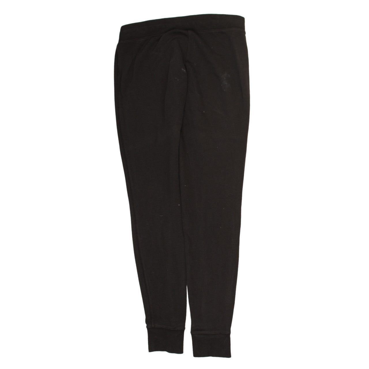Nike Men's Black Jogger Sweatpants L Fleece Athletic Tapered Trousers