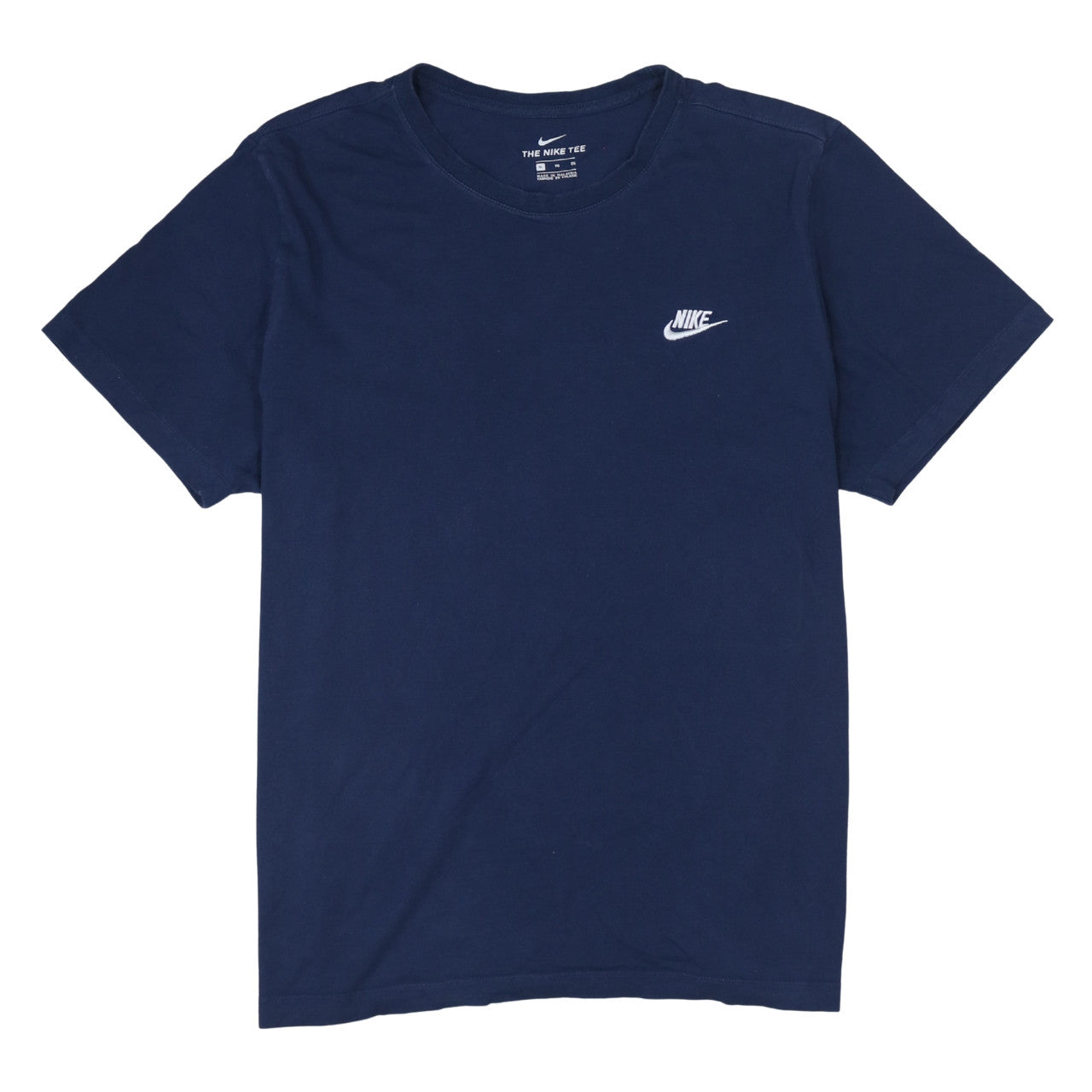 Nike Men's Blue XL Crew Neck Cotton Short Sleeve T-Shirt