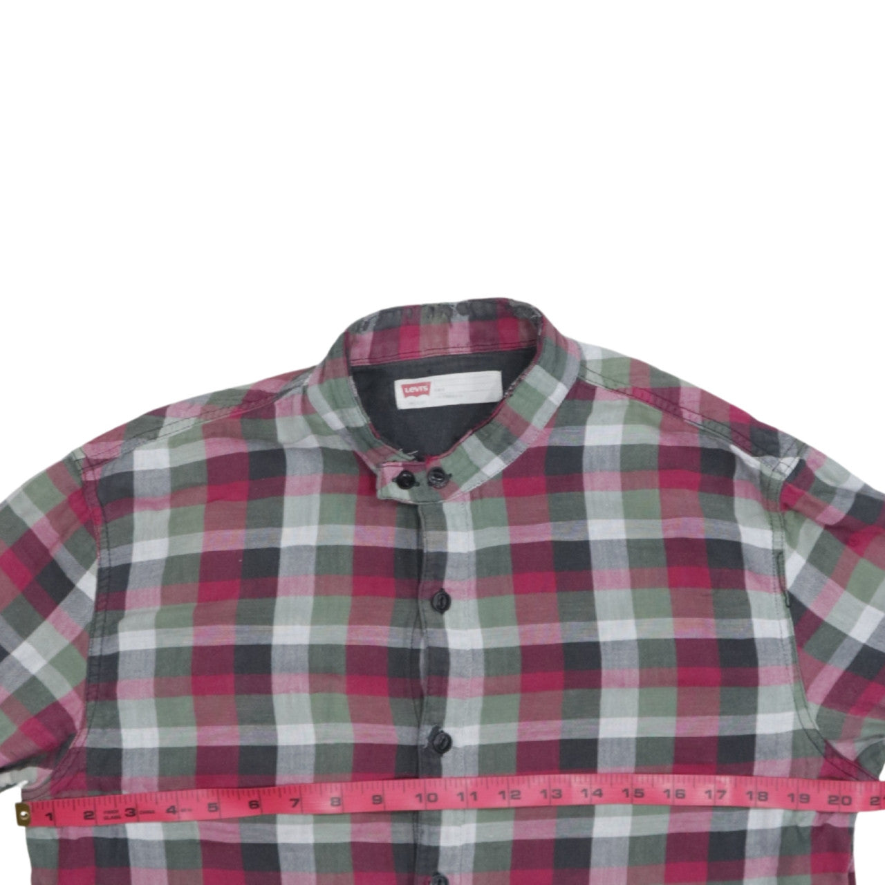 Levi's Men's Multicoloured Slim Fit Check Flannel Button-Up Shirt L