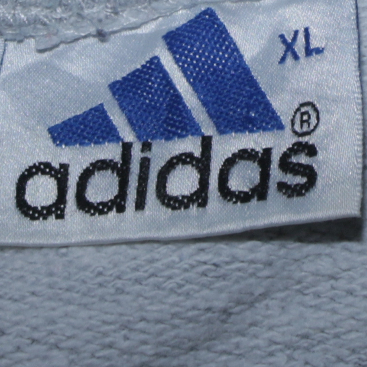 Adidas Mens Grey XL Retro Trefoil Logo Crew Neck Sweatshirt