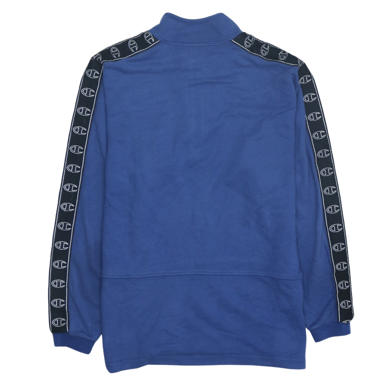 Champion Men's Blue 1/4 Zip Sports Sweatshirt Size M