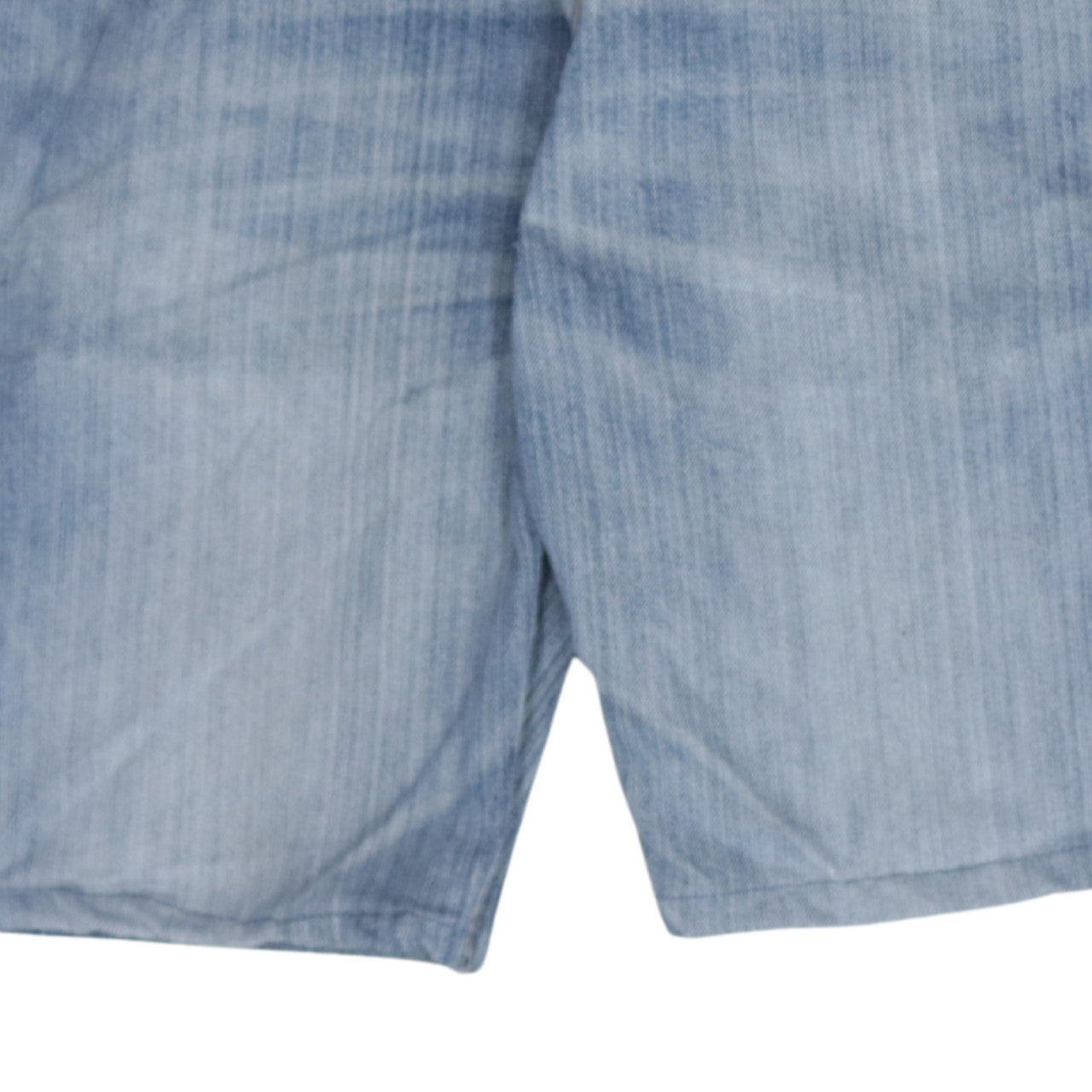 Levi's 569 Men's Blue Denim Distressed Relaxed Fit Shorts 33in