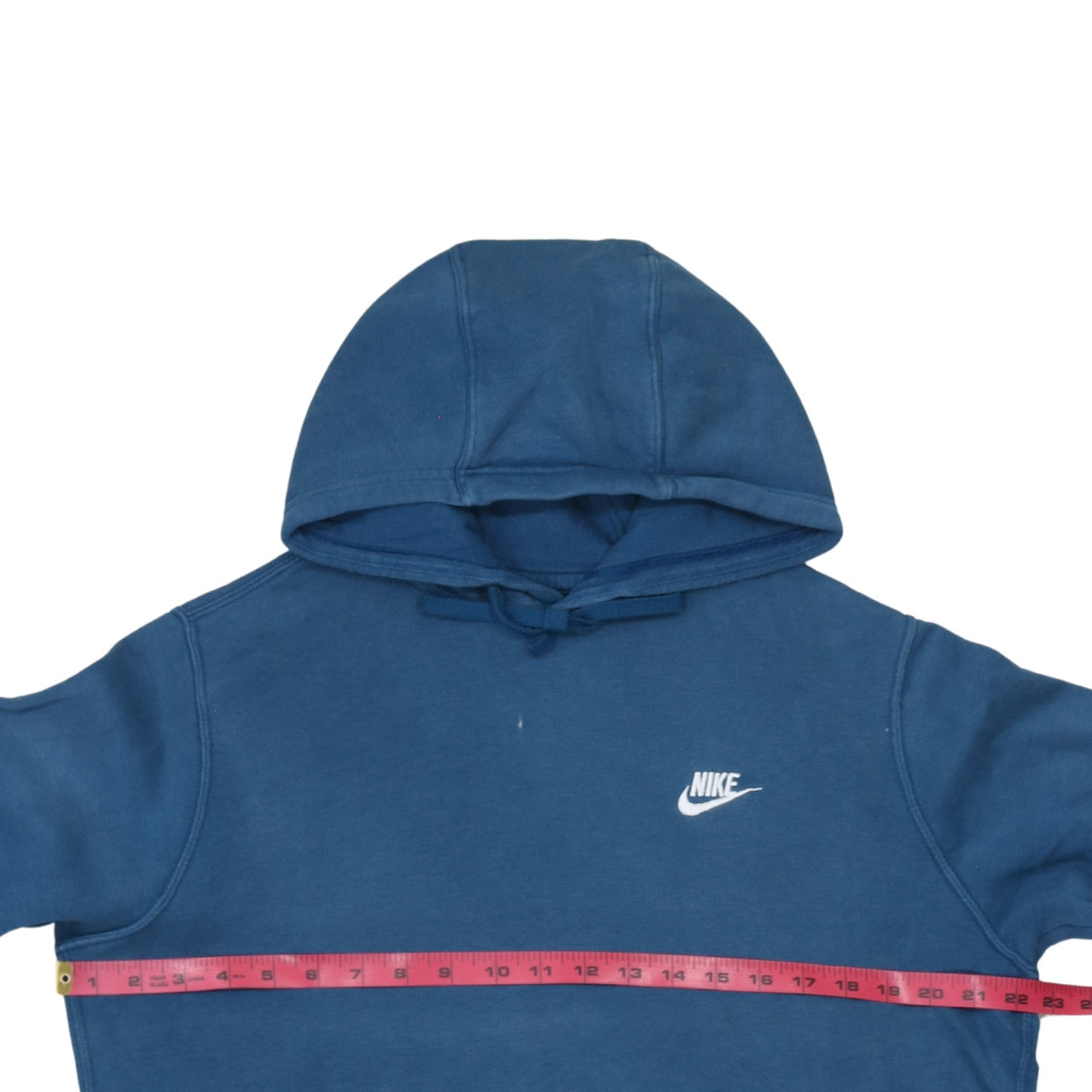 Nike Men's Blue Pullover Hoodie M Regular Fit Fleece Sweatshirt