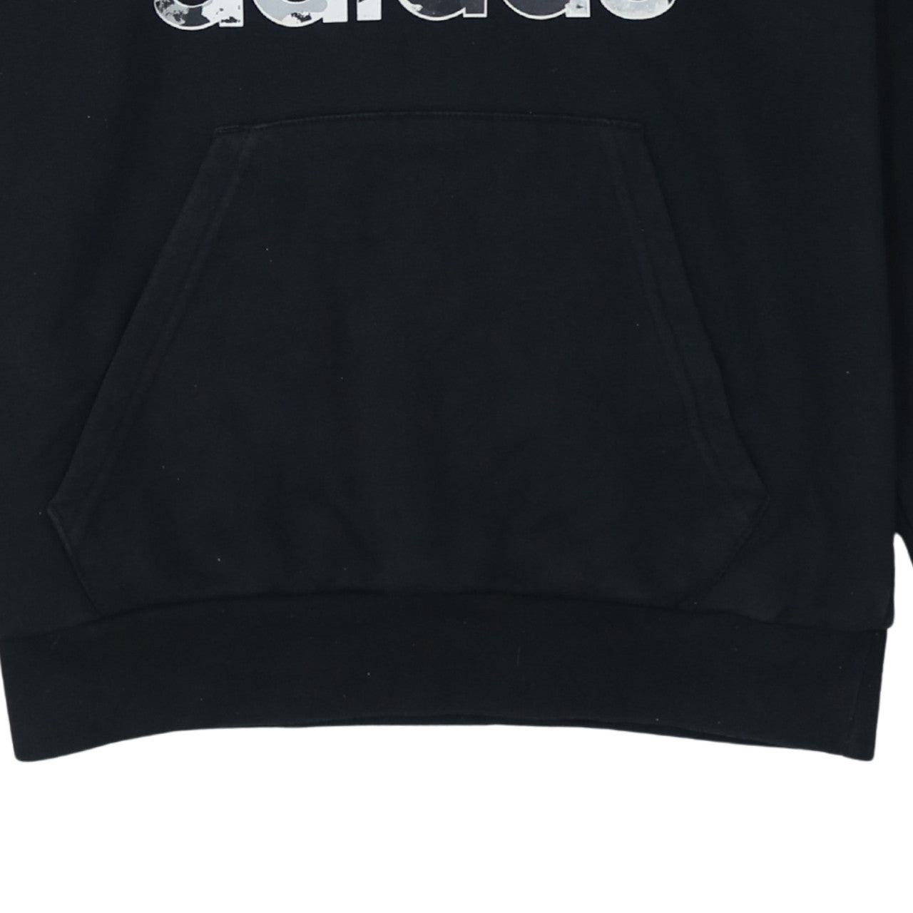 Adidas Men's Black Hoodie Small Pullover Fleece Logo Sportswear