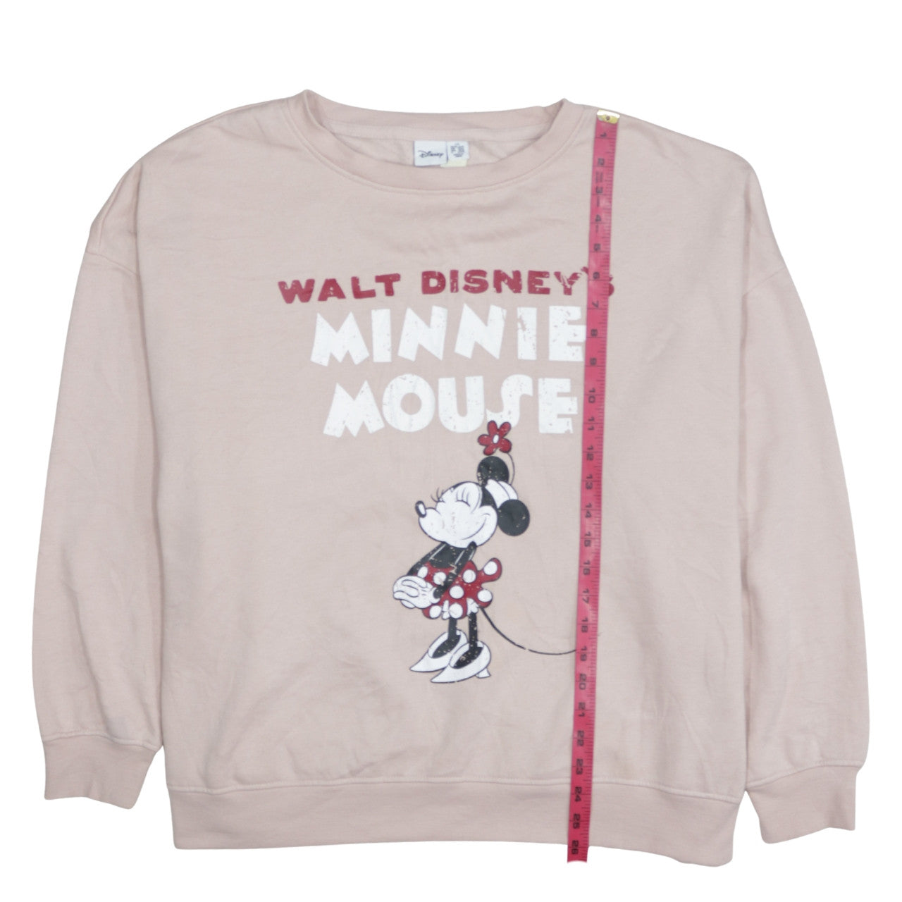 Disney Primark Women Beige Minnie Mouse Pullover Sweatshirt 2XL