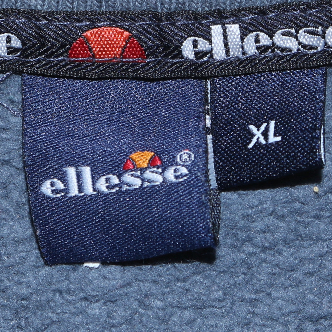 Ellesse Womens Black XL Pullover Sweatshirt Logo Crew Neck Casual