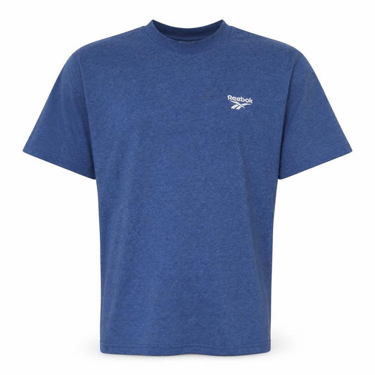 Reebok Men's Blue Crew Neck Short Sleeve Classic T-Shirt Size S