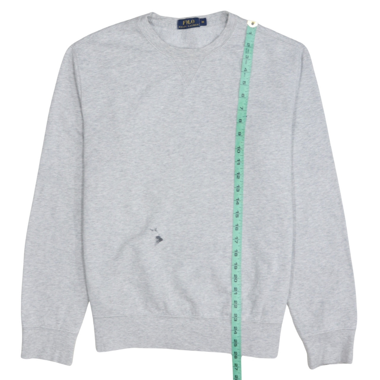 Polo Ralph Lauren Mens Grey Crew Neck Sweatshirt M Regular Fit