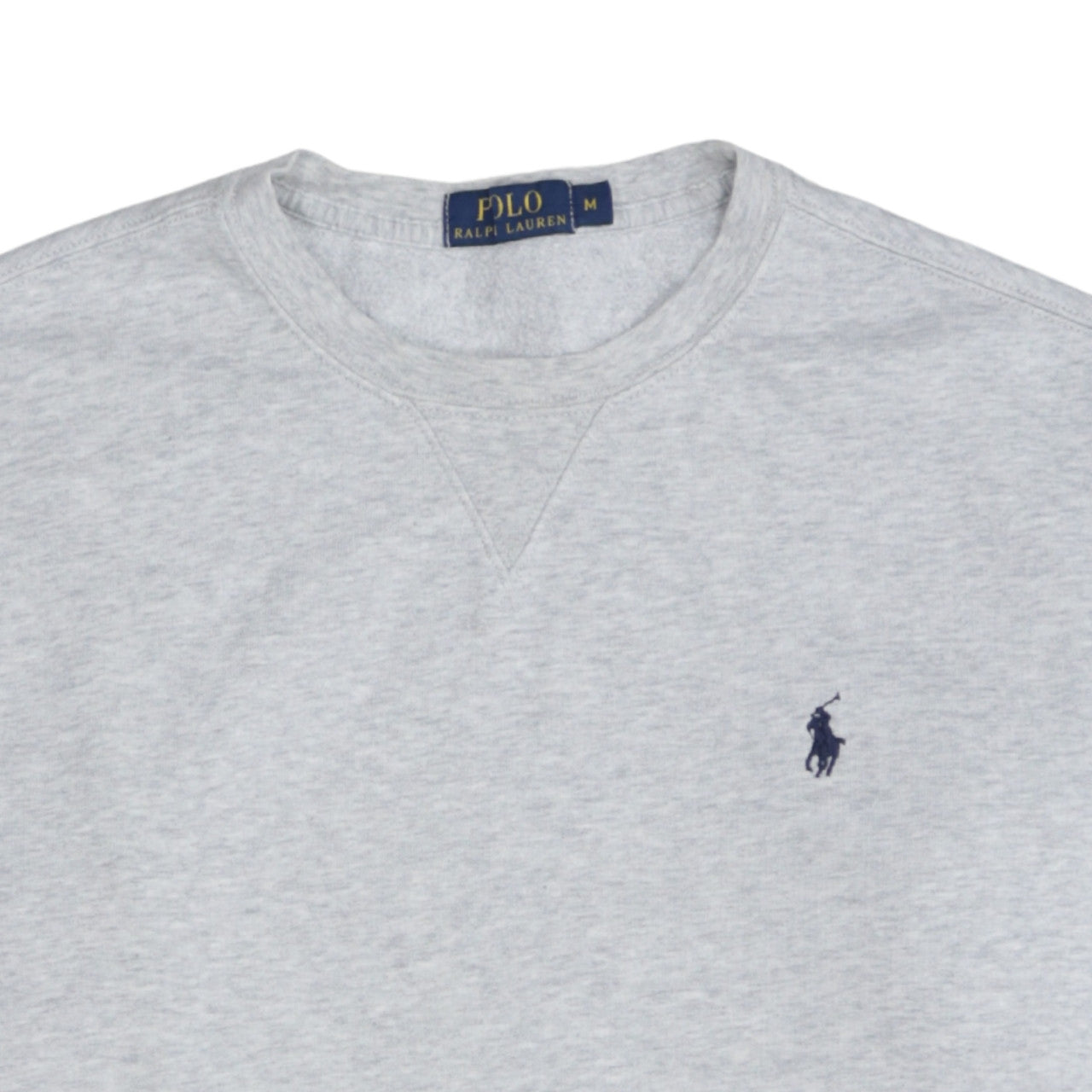 Polo Ralph Lauren Mens Grey Crew Neck Sweatshirt M Regular Fit