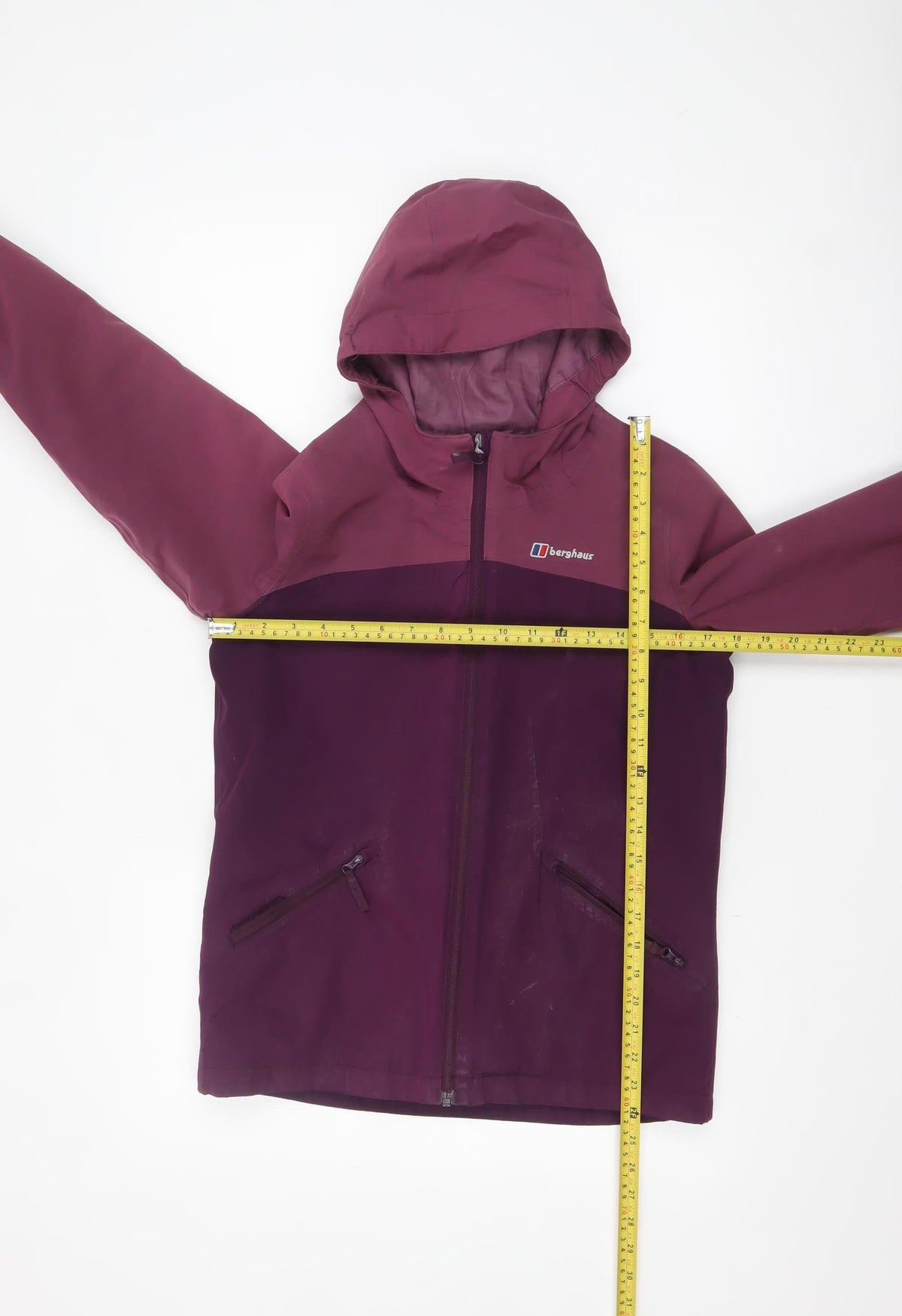 Berghaus Girls Purple Waterproof Hooded Rain Jacket 11-12 Years