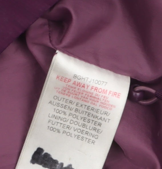 Berghaus Girls Purple Waterproof Hooded Rain Jacket 11-12 Years