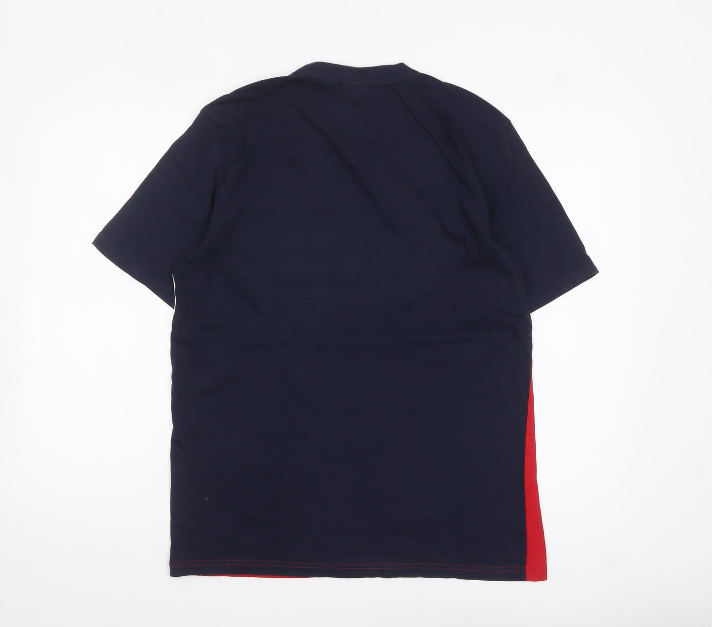 FILA Men's Multicoloured Cotton Logo T-Shirt Size M Short Sleeve