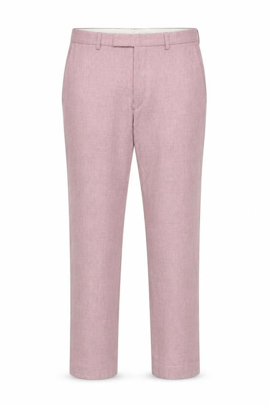 Marks & Spencer Men's Pink Slim Fit Chino Trousers 30x31