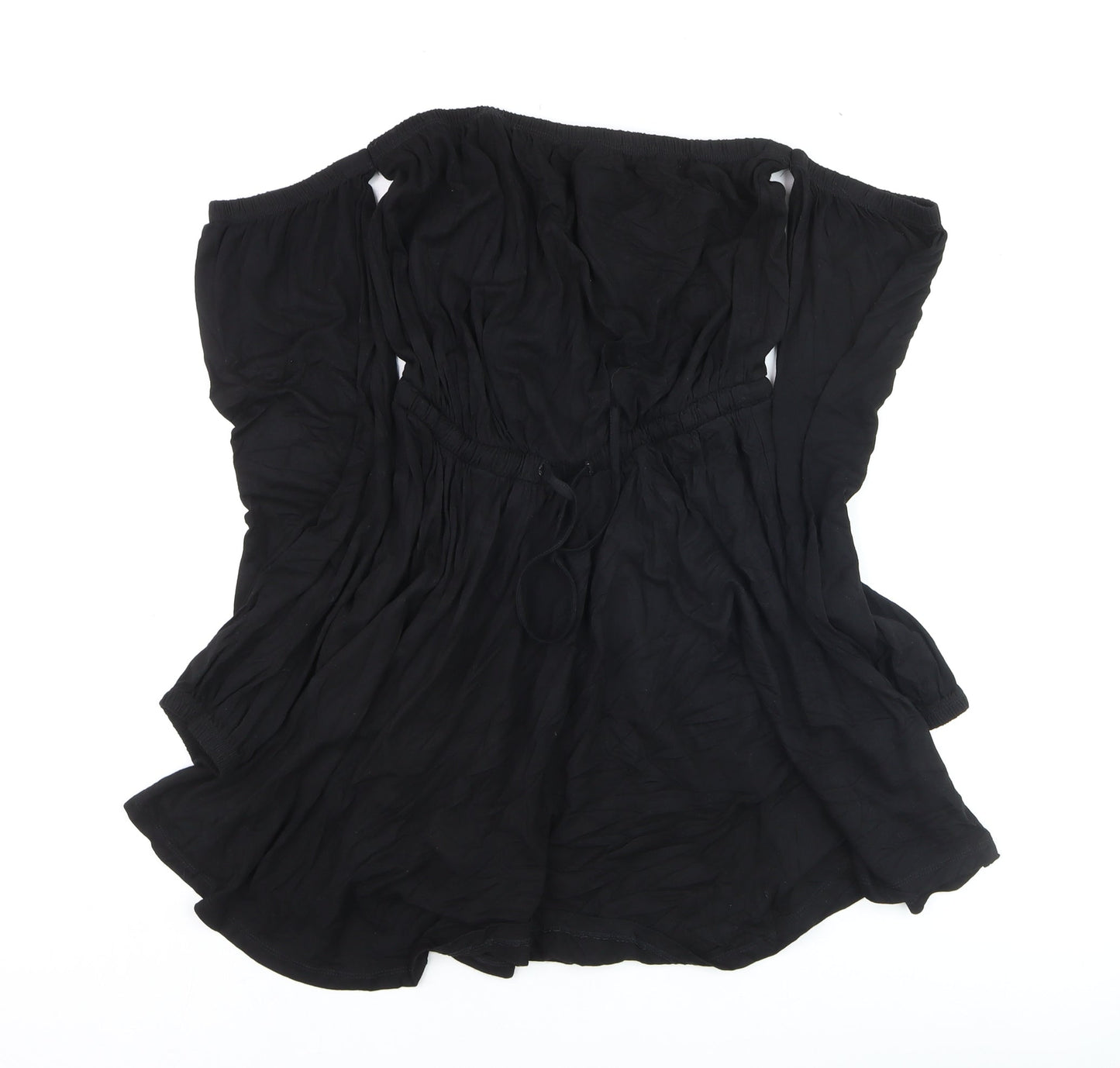ASOS Women’s Black Off Shoulder Tunic Blouse Size 4