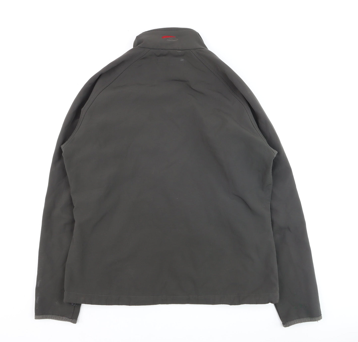 Mountainlife Women's Black Softshell Jacket Size 12 Windproof Lined Outdoor