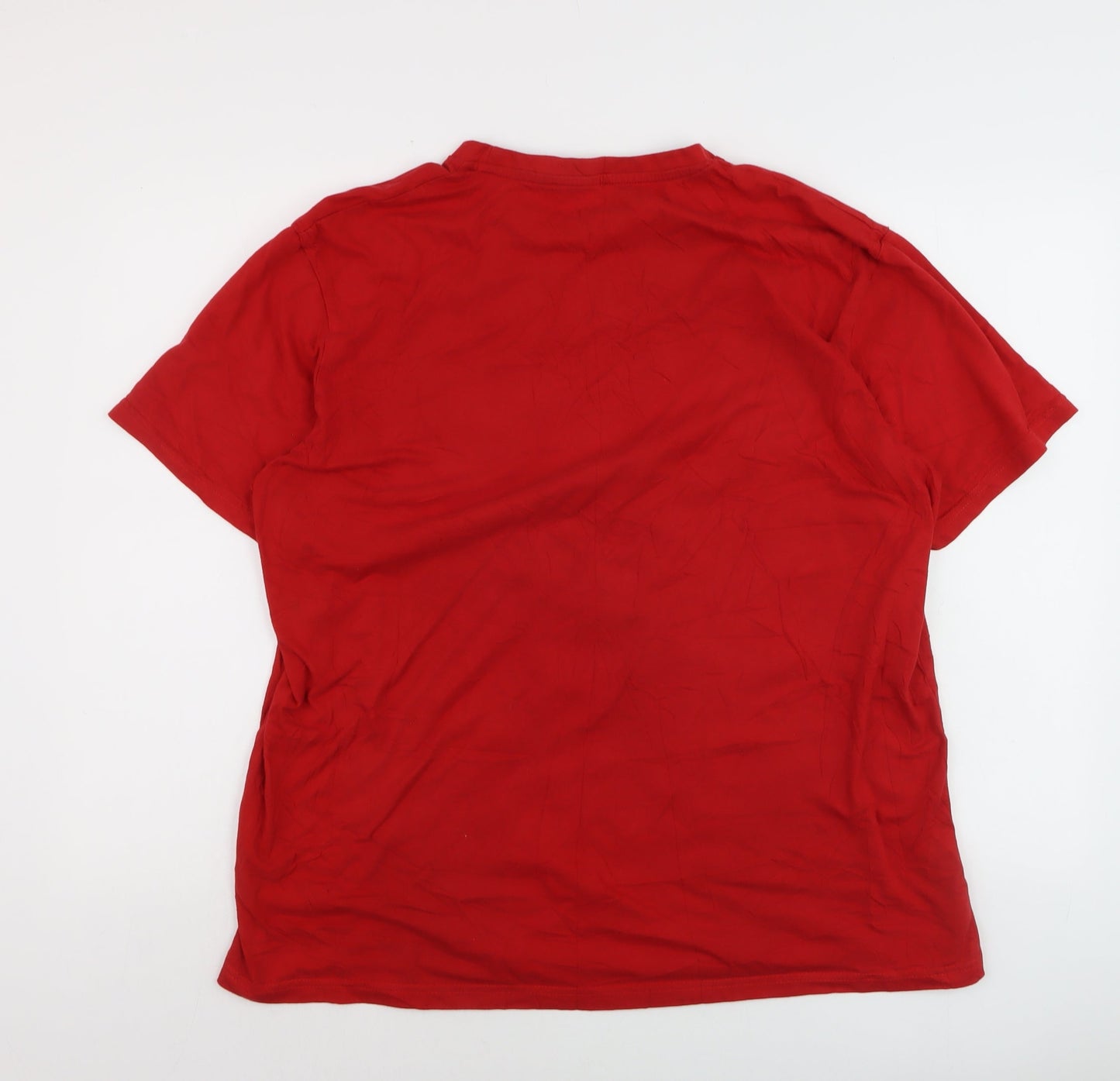 STH SHORE Men's Red 2XL Graphic Motorcycle T-Shirt