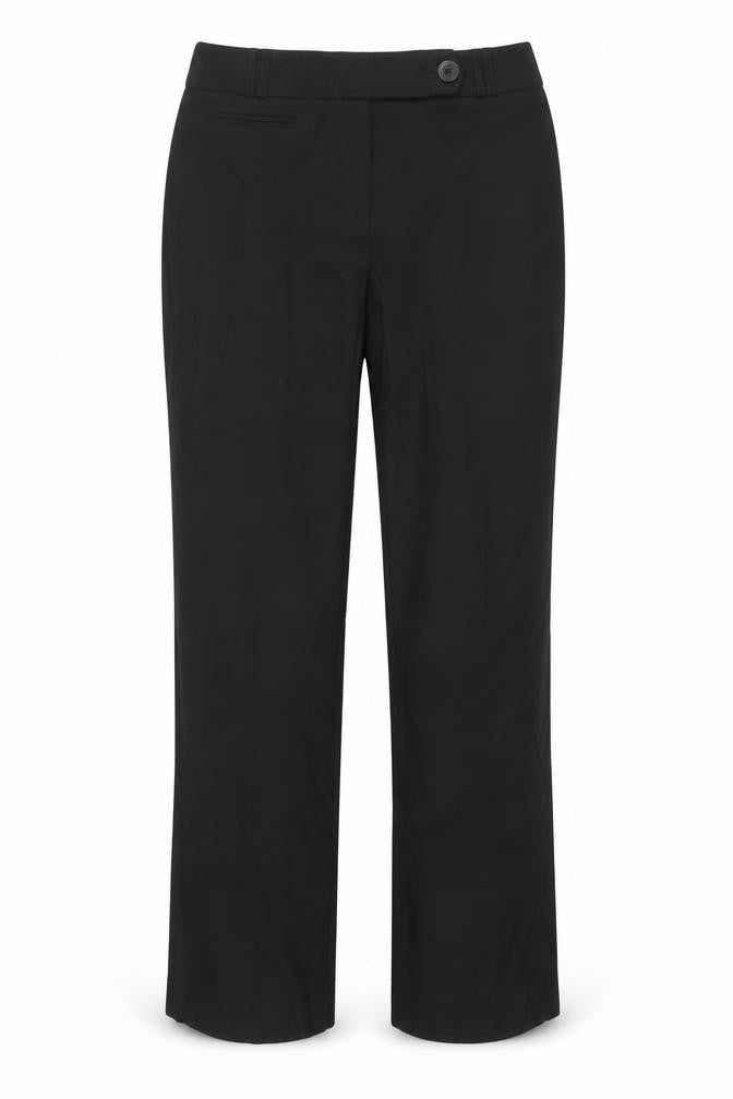 Chloe White by Autonomy Womens Black Straight Dress Pants Size 12