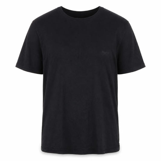 Hugo Boss Men's Black XL Crew Neck Short Sleeve Cotton T-Shirt