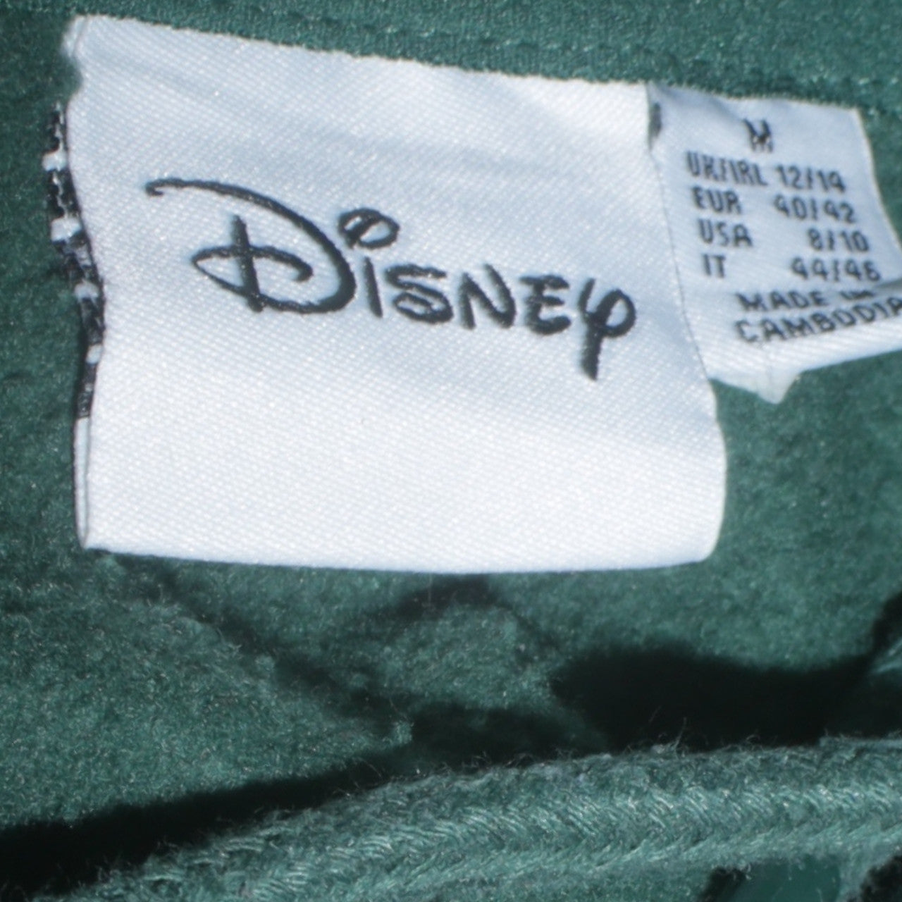 Disney Women Green Winnie the Pooh Pullover Hoodie Size 12/14