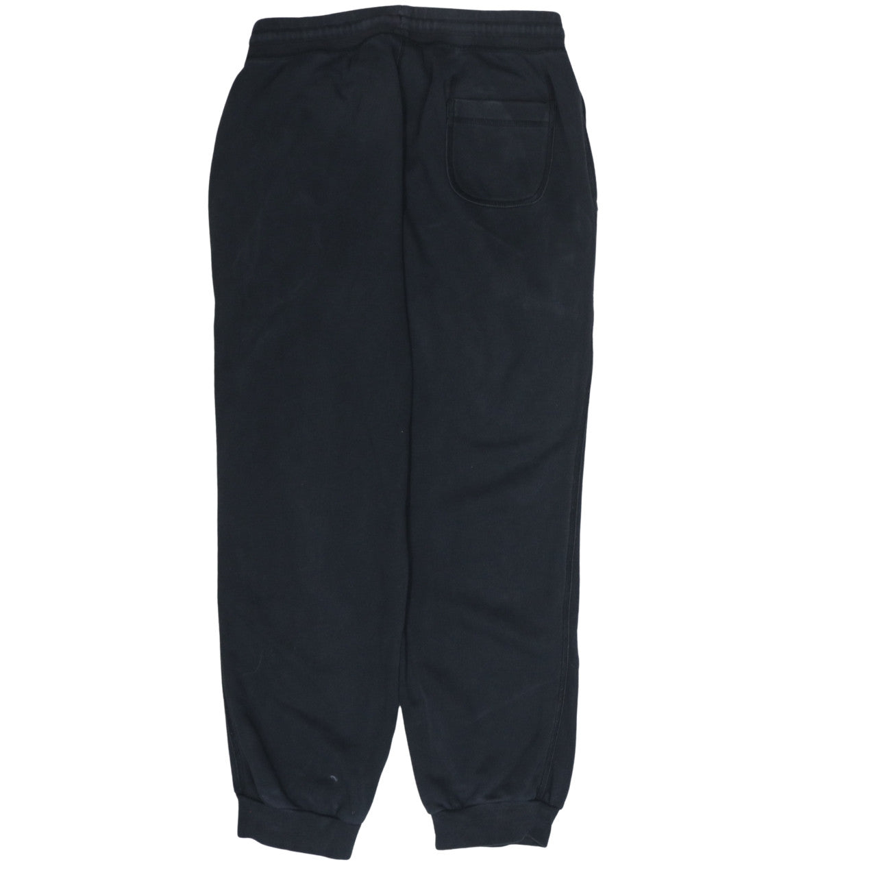 Nike Womens Black Jogger Sweatpants L with Logo Print
