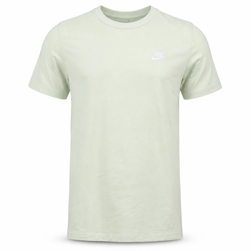 Nike Men's Light Green XS Crew Neck Cotton T-Shirt