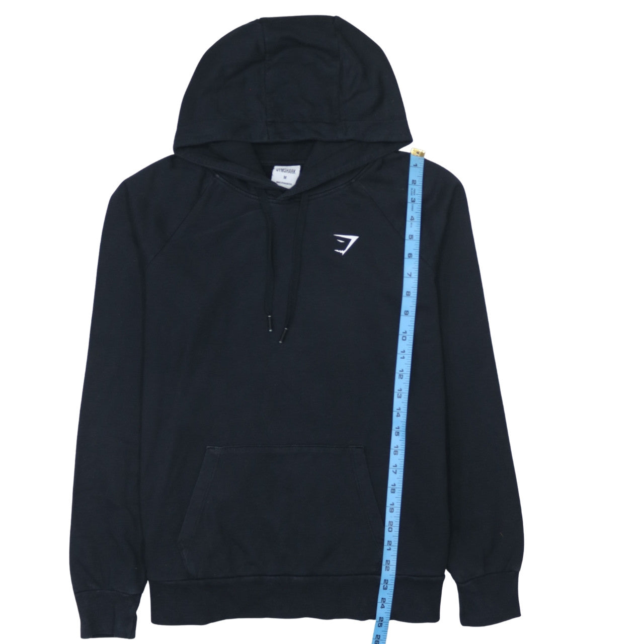 Gymshark Womens Black Medium Pullover Hoodie Cotton Blend